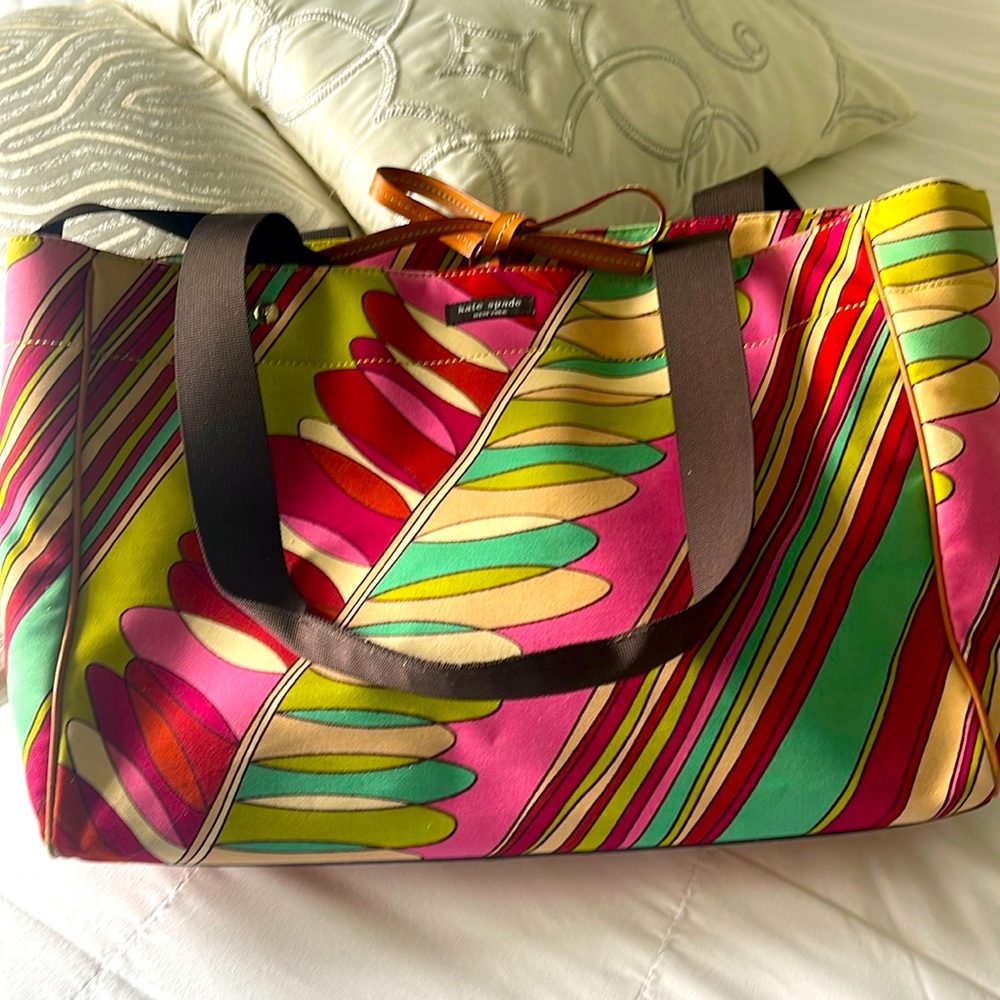 Kate Spade Multi-Pattern Tote Bag